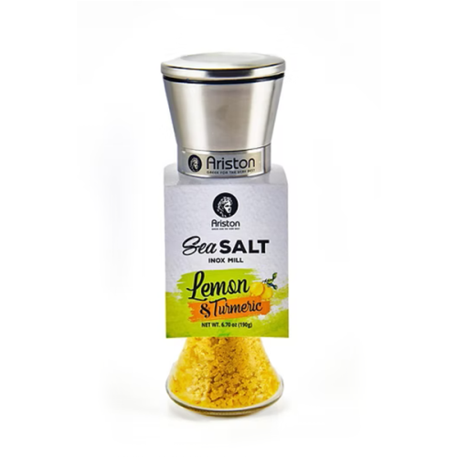 Ariston Sea Salt with Lemon and Turmeric 6.70 oz