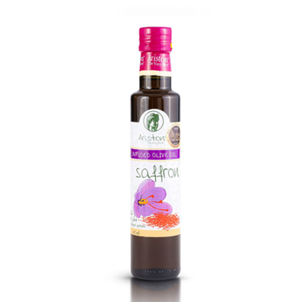 Ariston Saffron infused olive oil 8.45 Fl oz