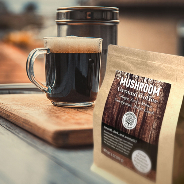 Mushroom Ground Coffee - Image 2
